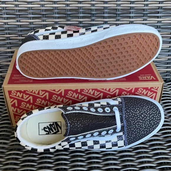 Vans Old Skool Confetti Black/True White MENS - Picture 4 of 16